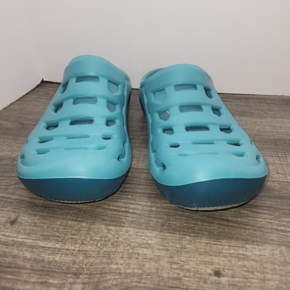 Oboz Whakata Blue Slides Loafers Mens Size 9 Womens 11 Summer Casual - Picture 4 of 9